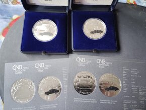Mince 2x 500kč TATRA 603 - Proof+ Bk. - 2