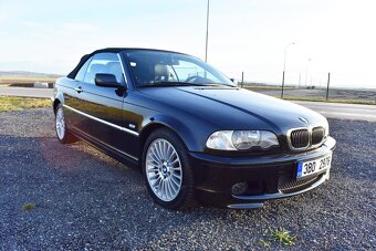 BMW e46 330i CABRIO,MANUÁL,BEZ KOROZE,NOVÁ STŘECHA,SERVIS - 2