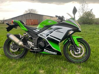 Kawasaki Ninja 300 ABS r.v. 2015, výfuk Leo Vince - 2