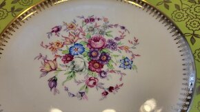 PORCELÁNOVÝ TALÍŘ, STARÁ ROLE, PERFEKTNÍ STAV - 2