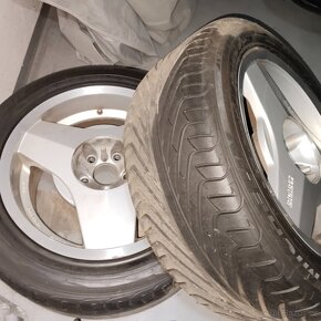 alu raritní BRABUS Monoblock II kola 4.ks s pneu - 2