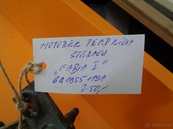 Motorek předních stěračů Fabia I - 6Q1955119A - 2