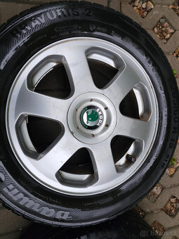 ALU kola disky Škoda 5x100 Octavia I R15 ET43 6,5J - 2