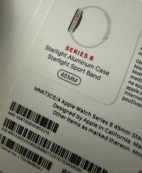 Prodám Apple Watch Series 8(GPS+Cellular - 2