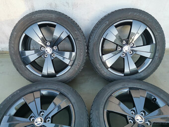 215/55R17 zimní škoda superb III 6,5x17 ET41 NOVÉ - 2