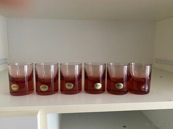 6 x SKLENIČKA - PANÁK zn. MOSER-TOP STAV - 2