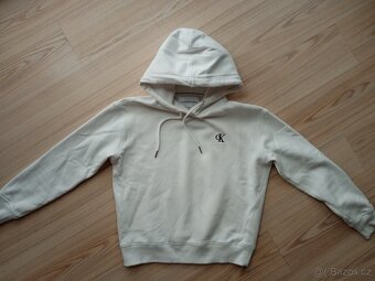 Bílá mikina CALVIN KLEIN JEANS vel. S/M - 2