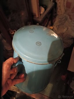 Starý modrý smalt.sádelnik ,Zn.RF - 2