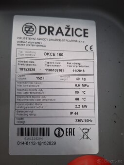 Bojler Dražice OKCE 160 - 2