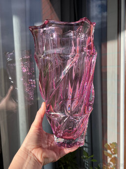 Křišťálová váza Flamenco 29 cm, Bohemia Treasury - 2