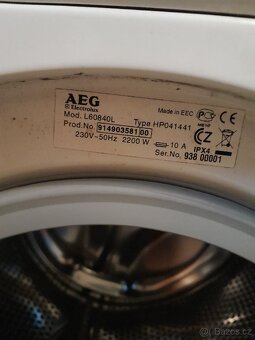 Pračka AEG Electrolux Lavamat 60840L - 2