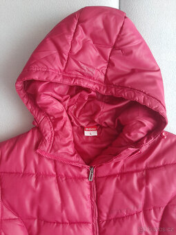 Dámská zimní bunda vínová zn. Sam - 2