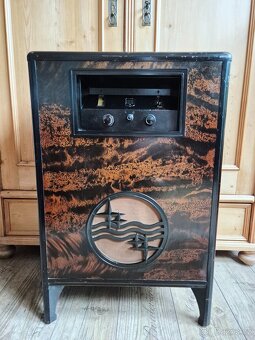 Starožitné rádio Philips 2601, "kamna", 1930-1931 - 2