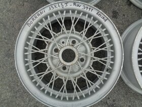 Fiat hliniková, drátěná kola Borrani - 2