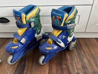 Dětské kolečkové brusle tornádo 30-33 - 2