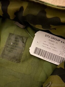 Kabát kongo vz. 95 182/92 - 2