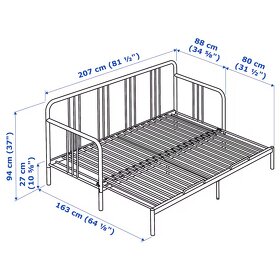 Rozkladací pohovka / postel / gauč - 2