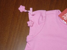 Nové růžové tričko Gymboree, vel.3-6 měsíců - 2