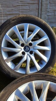 Alu kola Citroën s letními pneu R17 - 2