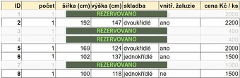 Prodám použitá plastová okna, bílá - 2