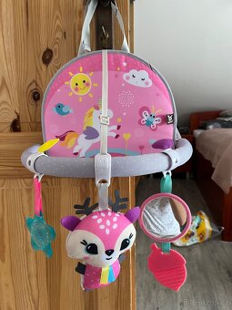Benbat Cestovní hrazdička oboustranná s hračkami Unicorn - 2