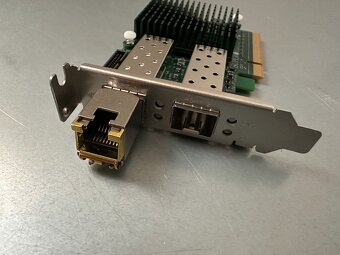 Dual port 10Gbps Intel X520 - lowprofile - plne funkcni - 2