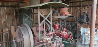 Stabilní motor , parní stroj. - 2