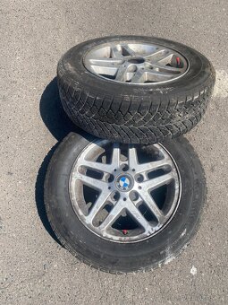 Sada kol na BMW e46 + pneu 195/65/15 - 2