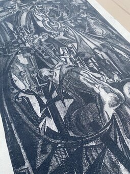 Jiří Kodym / lept / grafika / velkoformátová / 1968 / - 2