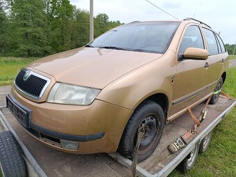 Prodám veškeré díly z vozu Škoda Fabia 1.4 16V AUA - 2