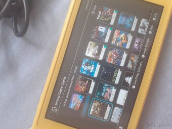 Nintendo switch lite + 256gb 20 hrama na sd kartě pres účet - 2