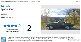 Triumph Spitfire 1500 r.v. 1975 RHD - 2
