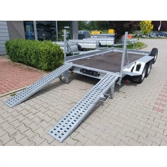 Přívěsný vozík na přepravu stavebních strojů K3027N - 2