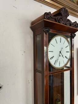 Hodiny biedermeier originál . - 2