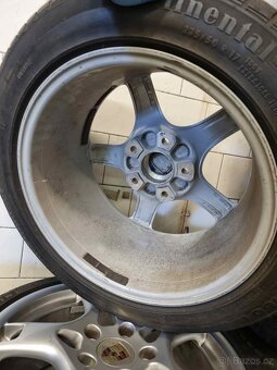 ORIG Posche sada zimních pneu s disky 205/50 R17 // 235/45 - 2