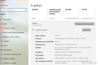 PC stolní - HP Proliant - 2