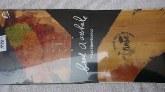 NOVÝ SNOWBOARD HEAD ROSE BLK 142CM/VÁZÁNÍ NIDUS - 2