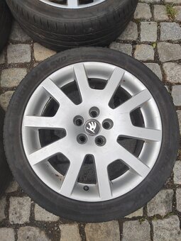 Prodám orig alu 16 škoda Fabia Rs Spider 5x100 ET 37 - 2