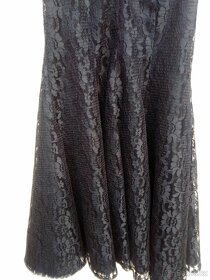 černé šaty vel. 38- 40 - 2