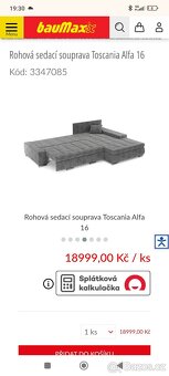 Sedací Souprava Toscania - 2