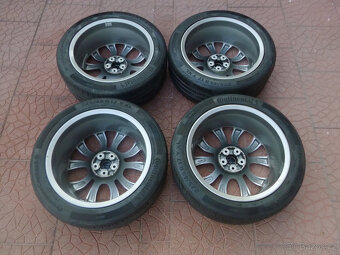 Letní alu sada kola originál Fiat 500 L 5x98 7Jx17 ET41 - 2