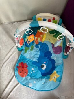 Hrací podložka - modrá - 2