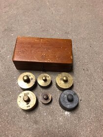 mosazná závaží - 2