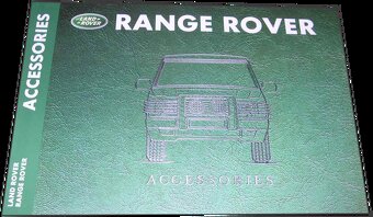 Prospekty Land Range Rover výbava katalog prospekt - 2