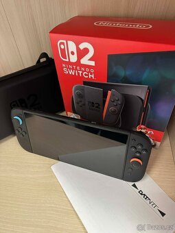 Nintendo switch 2 v záruce (top stav) - 2
