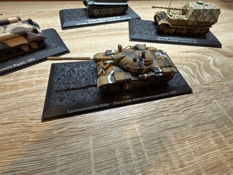 Modely 4 tanků - KOVOVÉ - 2