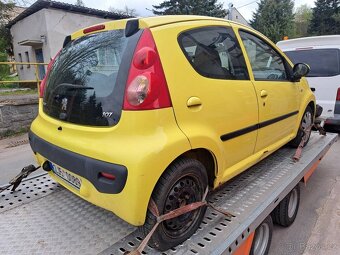 Peugeot 107 1.0 50kW 1KR CFA - náhradní díly - 2