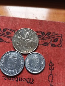 STŘÍBRNÝ 200 FORINT+1+2 PENGE PĚKNÉ - 2