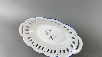 Košik husy prořezávaný Moritz Zdekauer český porcelán - 2