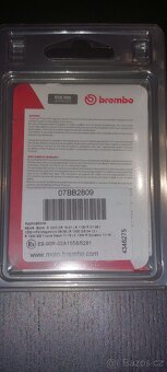 Zadní brzdové destičky Brembo 07BB2809 - BMW R 1200 RT - 2